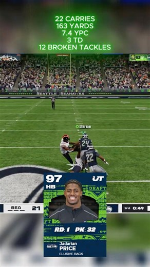 163 Yards & 3 TDs as a Rookie 🤯