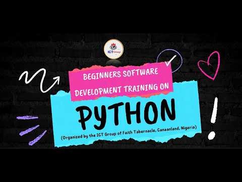 Beginner Software Development Training in Python