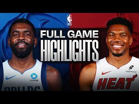 Miami Heat vs Dallas Mavericks FULL GAME Highlights | Oct 26 | 2026 NBA Highlights