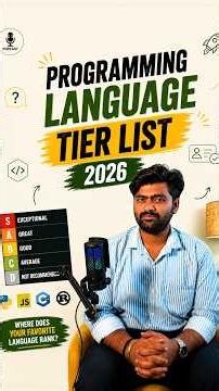 Programming Language Tier List 2026: Which Languages Should You Learn?
