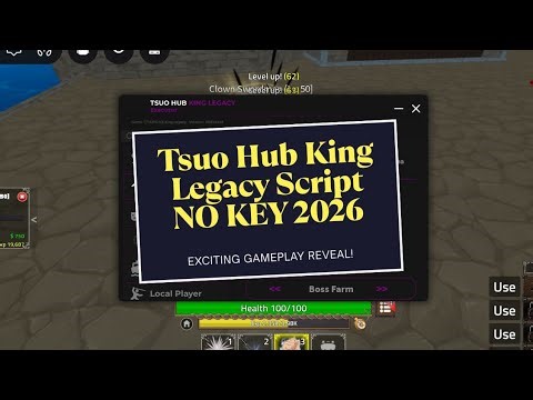 [TSUO HUB] KING LEGACY SCRIPT NO KEY! AUTO FARM & SEA KING (2026)