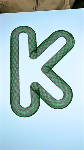 Wait until the end and you’ll see how beautifully the letter K forms ✨ #spirographshr #spirograph #satisfying #asmr #K