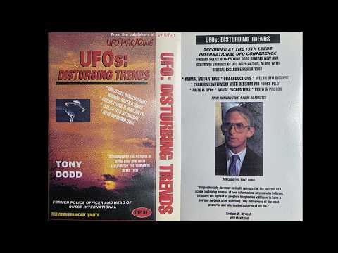 Tony Dodd - UFOs: Disturbing Trends - (VERY RARE) VHS (1996)