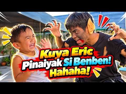 Hahaha! Lagot Ka Kuya Eric Pinaiyak Mo Si Benben!