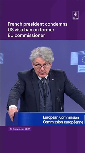 France slams US visa ban on EU commissioner