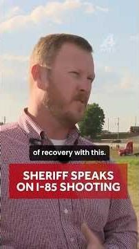 Sheriff says suspect killed, deputy injured in I-85 shooting