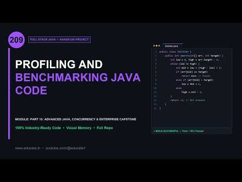 FS-209: PROFILING AND BENCHMARKING JAVA CODE | Full Stack Java