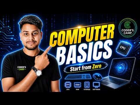 Computer Basics for Beginners | Start from Zero | Zero to Hero: Complete Computer Fundamentals