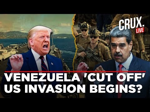 LIVE | US Warships, Aircraft SURROUND Venezuela, Trump To Order Ground Invasion Today? | Maduro