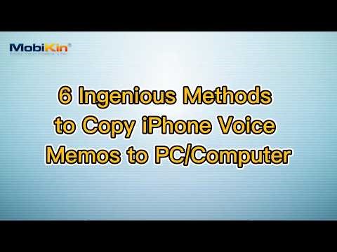 6 Ingenious Methods to Copy iPhone Voice Memos to PC/Computer