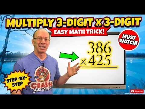 3 Digit × 3 Digit Multiplication Made EASY