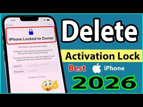 iPhone Locked to Owner? 🔐 Remove iCloud Activation Lock Without Apple ID (2026 New Method)