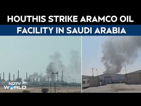 Saudi Arabia’s Aramco Facility Hit In Reported Houthi Attack, Smoke Billows From Site