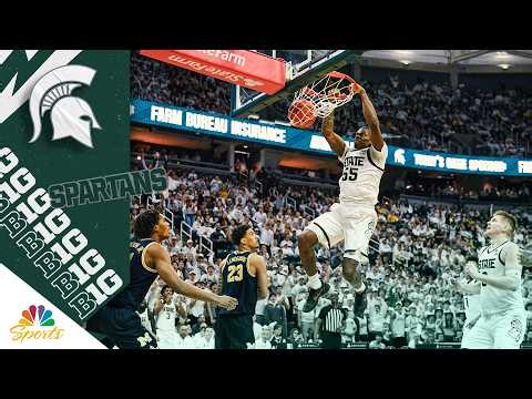 Coen Carr's most-insane dunks for Michigan State during 2026 season | Big Ten on NBC