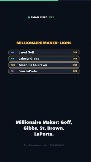 Today's Top DFS Game: 53.5 Total, and Both My Lineups Are In It #nfldfs #draftkings