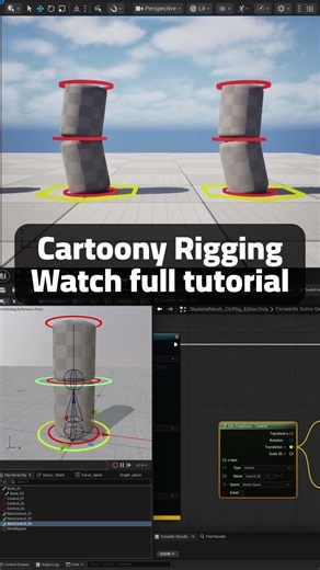 Creating cartoony rig in #unrealengine #ue5 #animation