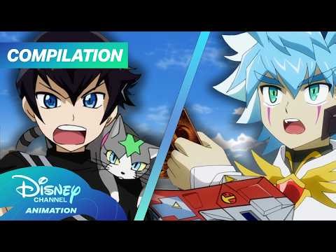 Yu-Gi-Oh! GO RUSH!! Season 1 Full Episodes Compilation! 👀| Part 2 | 45 Mins |@disneychannelanimation