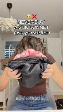 😳NEVER BUY A SILK BONNET ❌ (until you see this!)l