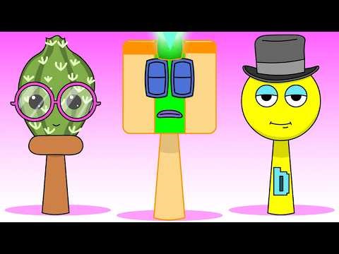 New Sprunki OC All Phases Compilation (Twenty Four, CACTUK, bombom)