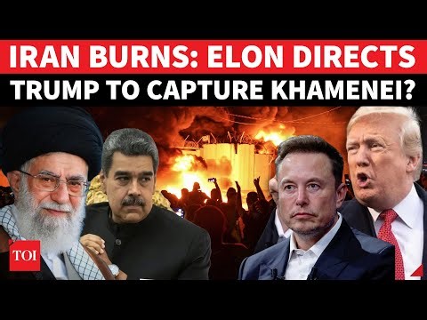 Trump To Capture Khamenei After Maduro? Elon Musk's 'Brutal Reality Check' As Riots Kill 16 In Iran