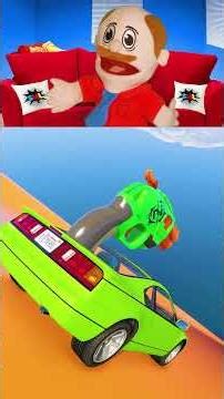 Jeffy Jumps NERF SPORTS CAR in GTA 5!