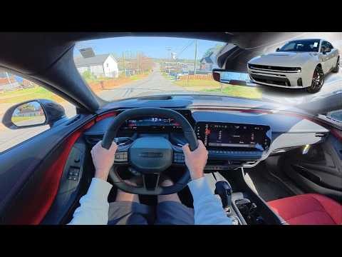2026 Dodge Charger Scat Pack Plus: POV Drive, Walkaround and ASMR