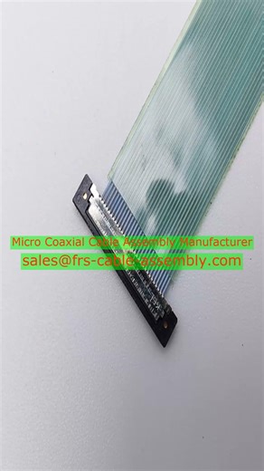 60 pin micro coaxial cable Germany factory IPEX 20380-035T-02 IPEX 20633-250T-01S Power Cell Wiring