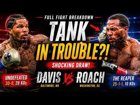 Gervonta Davis vs Lamont Roach Jr. FULL FIGHT Breakdown 🔥 Shocking Result & Fight Highlights
