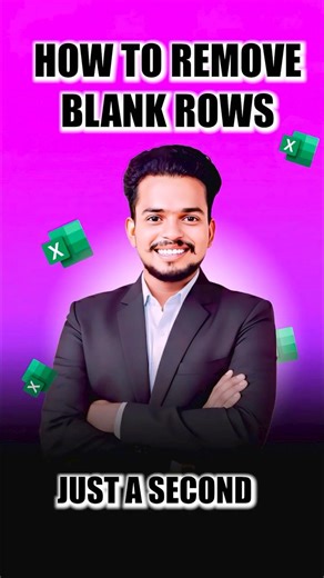 How To Remove Blank Rows In Excel Tips & Tricks | The SanBytes