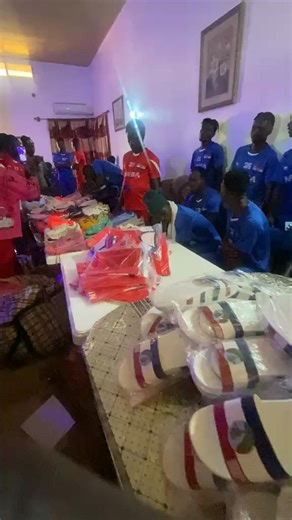 Nimba Sports Steering Committee presents sporting materials to Nimba teams | Printiss Domah