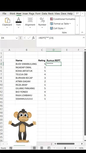 Rumus Rept didalam Excel #exceltips