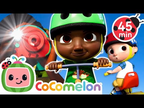 Cody & Baby JJ In The CoComelon RACE | Cars & Truck Videos for Kids