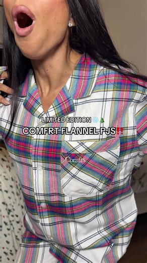 100% cotton flannel pjs by @Comfrt have dropped but once they are gone- they are gone so you don’t want to wait on these!! #comfrt #comfrtloungewear #cozypajamas #tiktokshopblackfriday