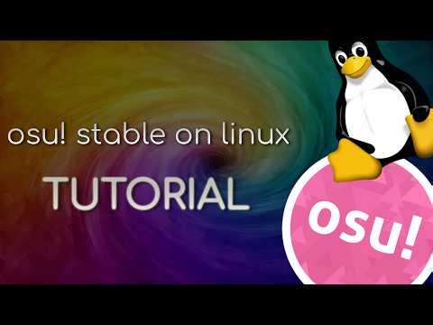 Setting up osu! stable on linux (and more!)