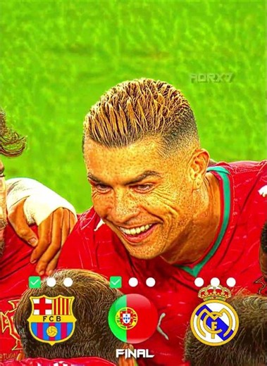 BARCELONA 🇪🇸 VS PORTUGAL 🇵🇹 VS REAL MADRID 🇪🇸