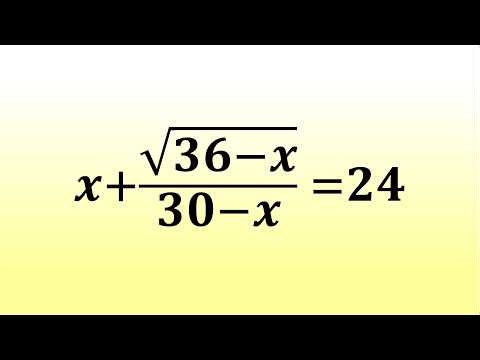 Can You Crack This Radical Equation Challenge? | Math Olympiad Preparation