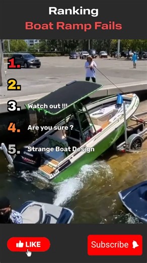 Ranking Boat Ramp Fails