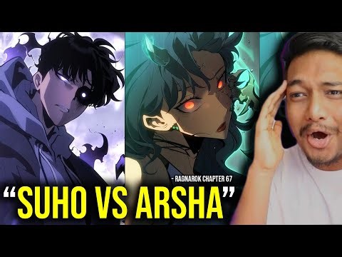 SUHO vs ARSHA in S RANK GATE!!🫨 | Solo Leveling Ragnarok Chapter 67 in Hindi