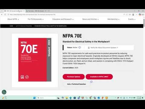 NFPA 70E For Dummies - quick overview of NFPA 70E