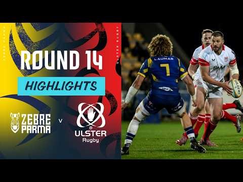 Zebre Parma v Ulster | Highlights | Round 14 | URC 2025/26