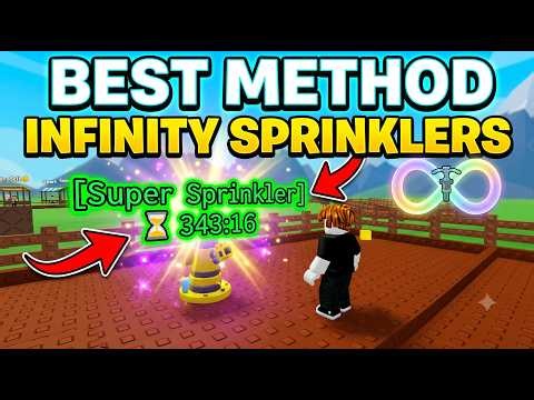 The Ultimate Infinity Sprinklers Stacking Guide (Roblox) | Script Pastebin