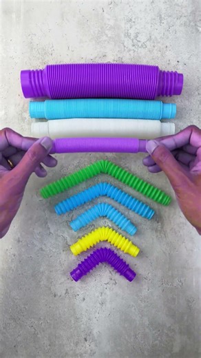 Perfect Symmetry: Bending & Stretching Colorful Pipes #satisfying #relaxing #asmr