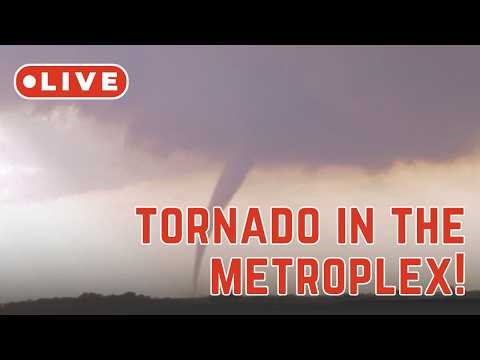 LIVE CHASERS: TORNADO WARNING FOR DALLAS/FORT WORTH