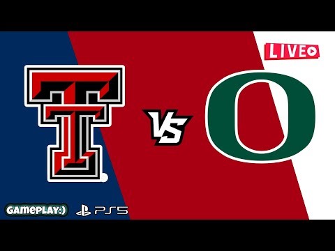 GAMEPLAY EA SPORTS College Football 26 | Texas Tech Red Raiders vs Oregon Ducks | PS5