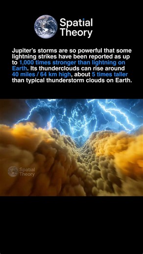 Jupiter’s Lightning Is 1,000x Stronger Than Earth’s