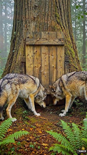 Wolves Outside. Survival Inside. | Hidden Forest Bunker Story #bunkertour #forestbunker