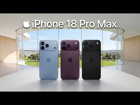 iPhone 18 Pro Max Is an ABSOLUTE BEAST... 12 LEAKS!
