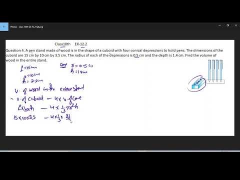 class 10th EX 12.2 q4 ncert maths