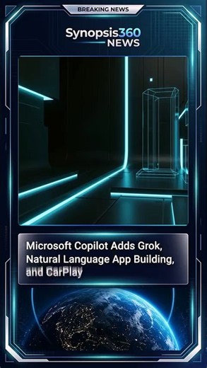 Microsoft Copilot Adds Grok, Natural Language App Building, and CarPlay