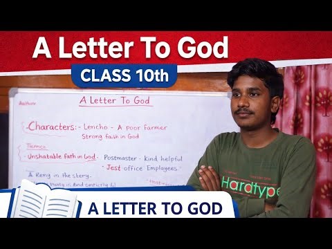 A Latter To God ||Class 10th One shot video Complete Chapter in detail ||PCC 